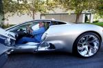 Jaguar C-X75 Concept and Jay Leno 2010 года